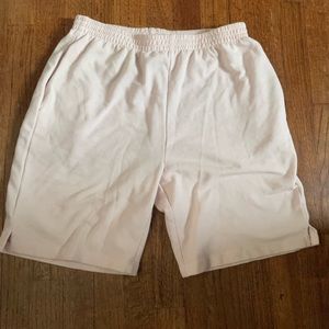 Baby Pink Sweat Shorts